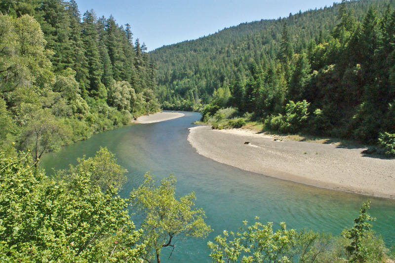 Eel River, Redwood NP, Kalifornien